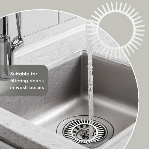 Colador De Fregadero De Cocina, Filtro De Lavabo, Fácil De