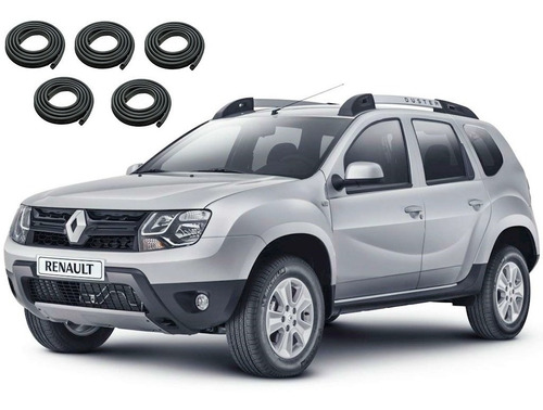 Renault Duster 2012 Burletes De 4 Puertas Y Porton Baul Kit5