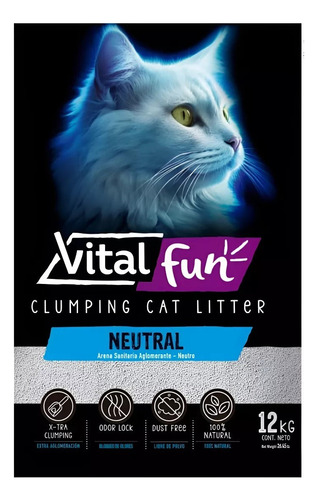 Alimento Nutrique Gato Adulto 7.5k + Piedra Vitalfun 12k