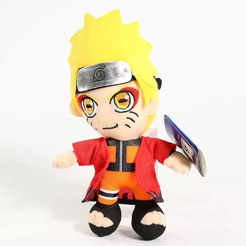 Sasuke Naruto Boruto Pelúcia Anime Pronta Entrega 21cm