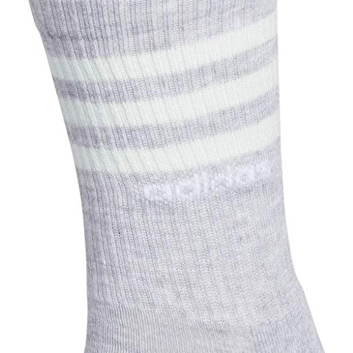 Adida Dama's 3 Stripe Crew Socks Pair