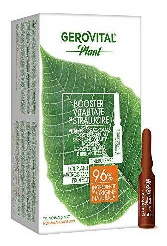Gerovital Plant Shine And Vitality Booster 1 Box With 10 Amp