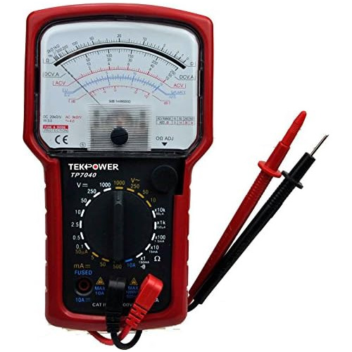 Multímetro Analógico De Ca/cc Tp7040 De 20 Rangos, Pr...