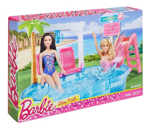 Barbie - Piscina Glam - Dgw22