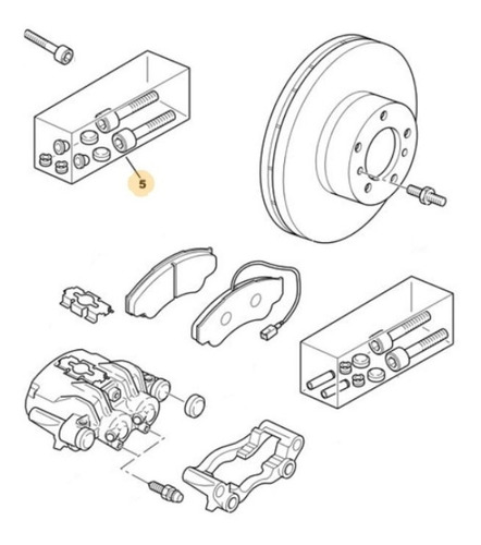Juego Piezas Plaqueta Frenos Peugeot Boxer Combi 2.8 D