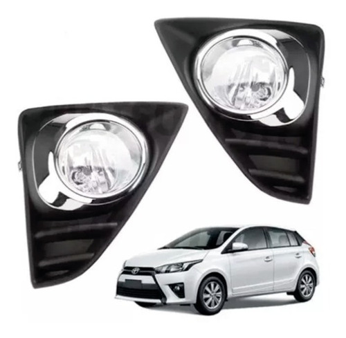 Kit Neblineros Toyota Yaris Sport 2015 2016 Mas Luz Led 