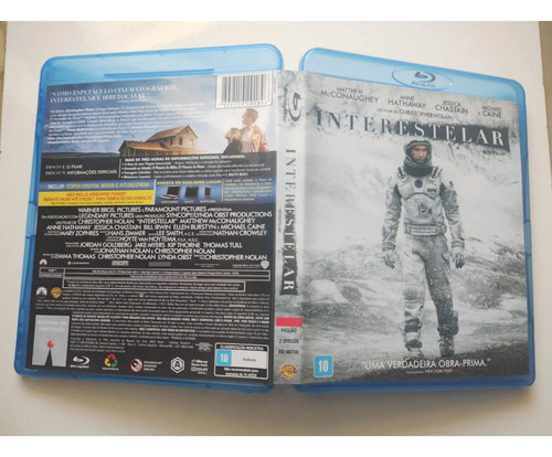 Blu-ray Interstelar Duplo Raro (Usado)