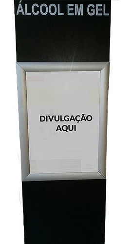 Imagem 3 de 6 de Totem Álcool Em Gel Slim Auto Serviço