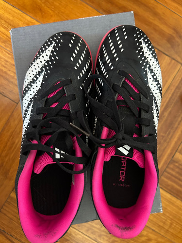 Botines Originales Adidas Niños Talle 34 Poco Uso (Usado)