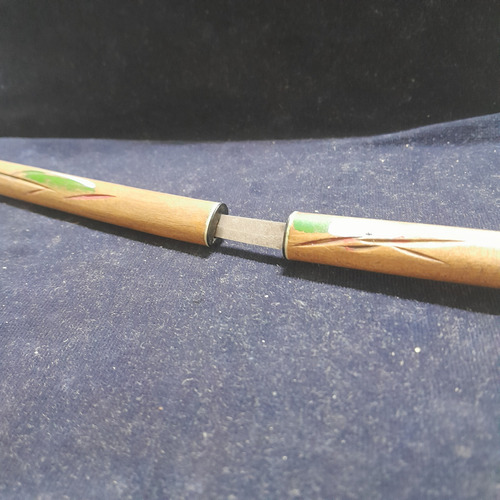 Abrecartas Katana Samurai Marrón Claro (Usado)