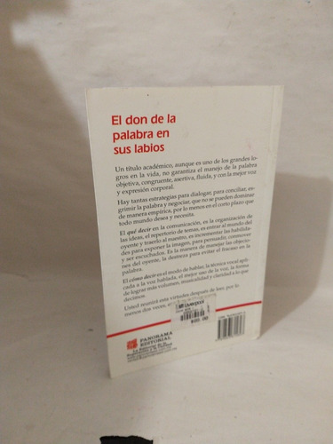 El Don De La Palabra En Sus Labios Oscar Botello Mier (Usado)