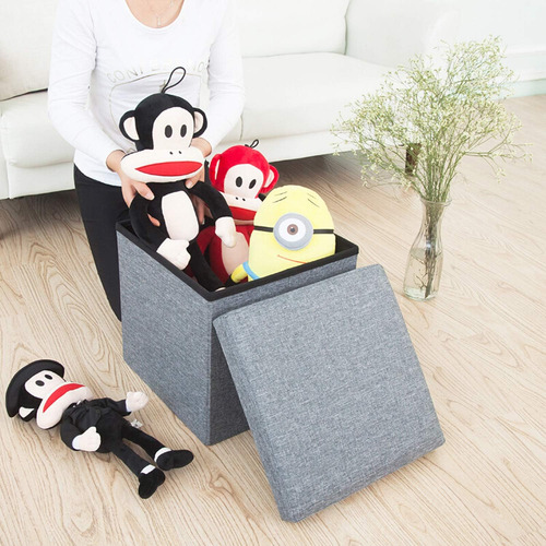 Wonenice Otomana De Almacenamiento Plegable, Caja De Almacen