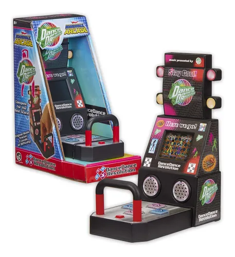Tiny Arcade Boardwalk Arcade Dance Dance Revolution, Rojo, .