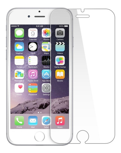 Imagen 1 de 6 de Glass Vidrio Templado iPhone 7 7 Plus 8 8 Plus X Xs /xs Max