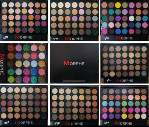 Kit De 8 Paletas De Sombras Para Ojos Morphe + Envio Gratis