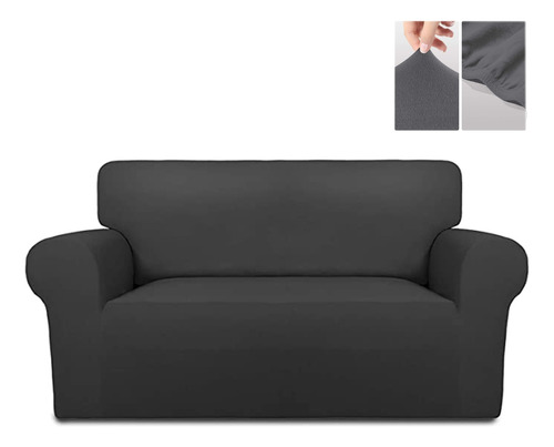 Funda Elastica Para Sofa Sillon  2 Cuerpo Negro