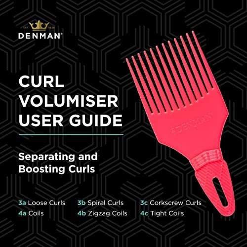 Voluminizador Denman Curl Para Realzar Las Raíces, Dar Volum