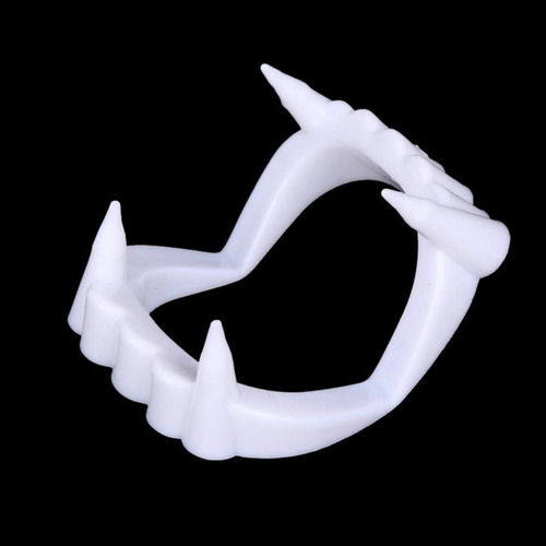 Conjunto De 4 Dentaduras De Vampiro Para Festa De Halloween