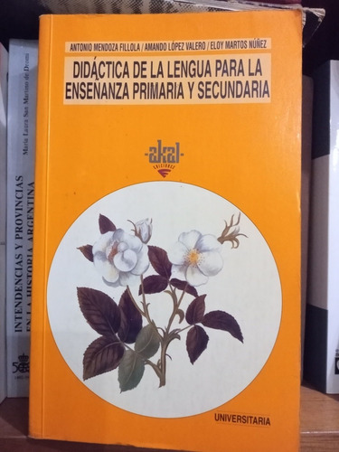 Didactica De La Lengua Enseñanza Prim Y Sec Mendoza Fillola 