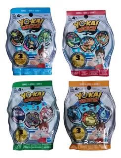 Yo-kai Watch Pack De 4 Sobres Serie 1 A 4