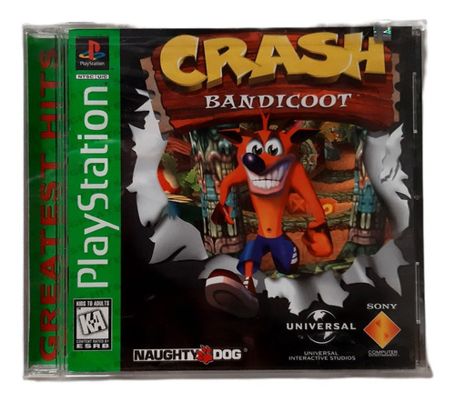 Crash Bandicoot Greatest Hits Ps1 Físico Nuevo