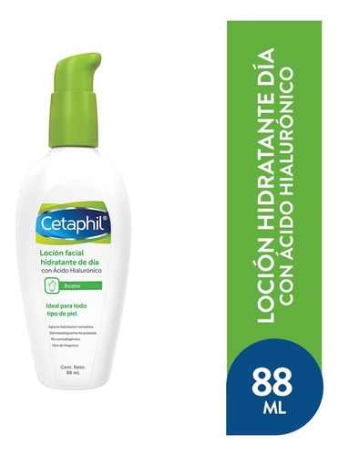 Cetaphil Locion Hidratante De Dia Con Ácido Hialurónico 88ml