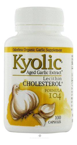 Kyolic Formula 104 Extracto De Ajo Envejecido Con Capsula De