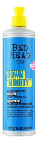 Tigi Bed Head Down N Dirty Shampoo Clarifying Detox X 400ml