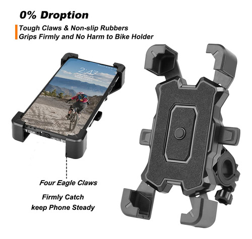 Fqggj Soporte Universal Para Telefono Celular Bicicleta X 6