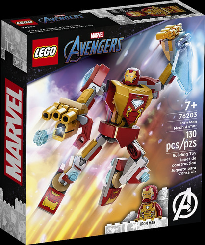 Armadura Robótica De Iron Man 76203 | Marvel Lego (original)