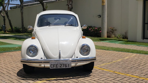 Fusca 1600 Branco Lindo Parcelo 10 De 1.500 No Cartão
