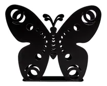 Comprar Servilletero De Mesa Metal Diseño Mariposa 15x12 Cm Deco