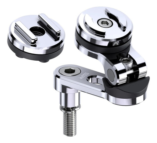 Soporte Para Celular Moto Bar Clamp Cromado Sp Connect 