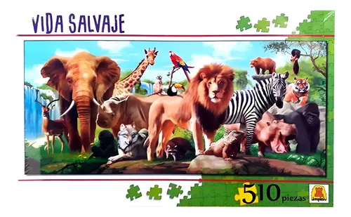 Puzzle 510 Piezas Vida Salvaje Pr | Mismo precio en cuotas