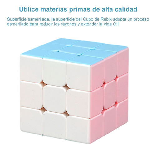 Cubo Magnético Cubo De Rubik De Colores Sin Pegatinas