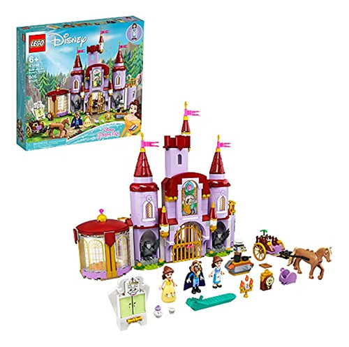 Lego Disney Bella Y El Castillo De La Bestia 43196 Kit