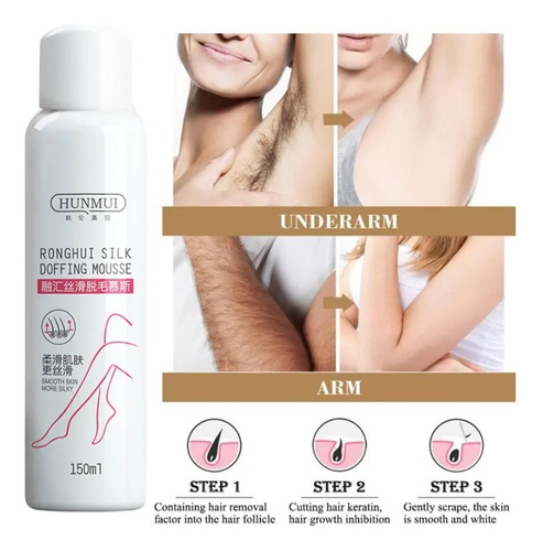 Crema Depiladora Suave Rostro, Axilas, Piernas, Área Bikini