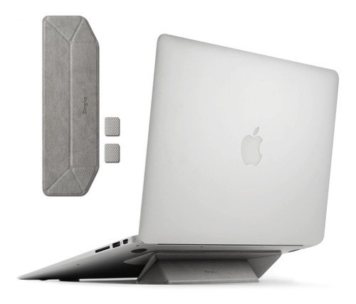 Apoya Macbook Notebook Slim Soporte Ringke Orig Para Laptop Color Gris