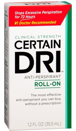 Ciertos Dri Antitranspirante Roll-on 1.20 Oz (pack De 2)