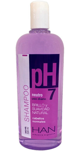 Han Shampoo Neutro Uso Diario Ph 7 Cabellos Normales 500 