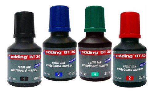 Tinta Edding Bt30 Recarga Marcadores Pizara Blanca 360 450