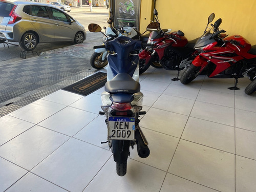 Imagem 8 de 10 de Honda Biz 125 Flex 2022 Apenas 3.000 Km Ú.dono Branca E Azul