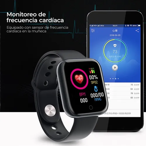 Reloj Inteligente Smartwatch T500 Bluetooth Android 5.0 Ios 5.499