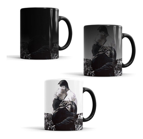 Taza Abrazo Peronista - Nestor - Cristina - Termosensible