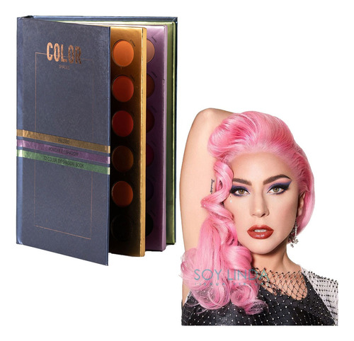 Paleta De 72 Sombras Colores Pigmentación Glitter Ojos Libro