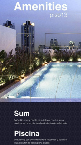 Imagen 3 de 10 de Emprendimiento Estado De Israel Al 4500 Y Jufre 3 Y 4 Ambientes Amenities