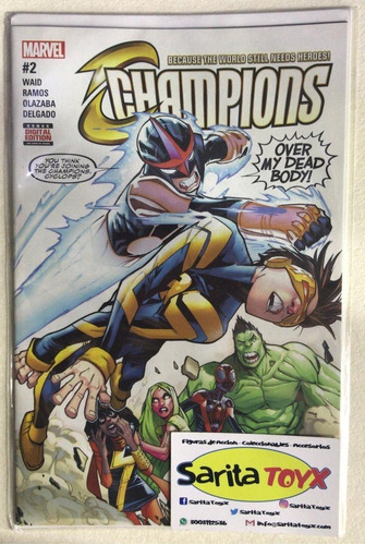 Comic Marvel Champions Segunda Parte