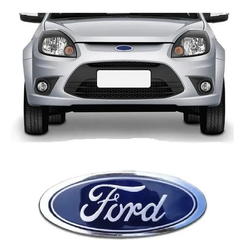 Emblema Original Ford Grade Dianteira Ka 2011 À 2013