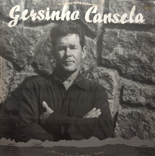 Lp - Gersinho Cansela - Seu Paulo / Grav. Elétricas / (Usado)