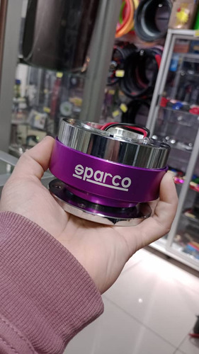 Masa Universal Desmontable Sparco Volantes Deportivo Morada
